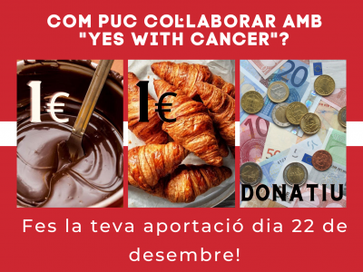 Com puc Col·laborar amb YES WITH CANCER